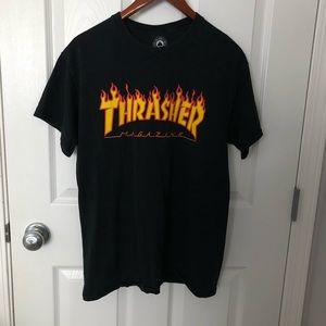 Thrasher Magazine Flame Tee